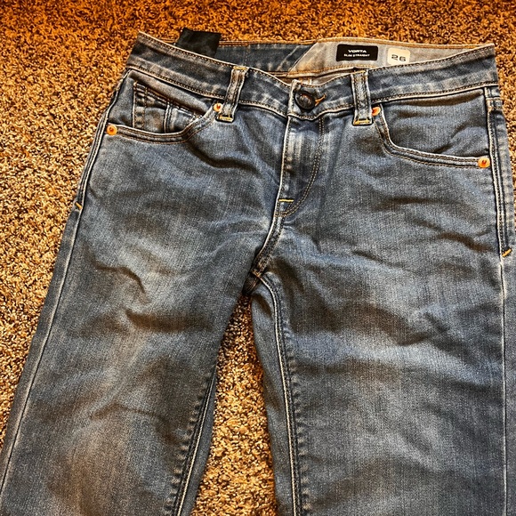 Volcom Boys Youth Sz 26 (12) Vorta Jeans - Picture 2 of 4